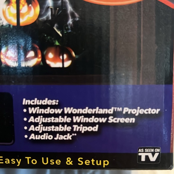 Star Shower Window Wonderland Window Projector System 12 Holiday Movies - Picture 10 of 12